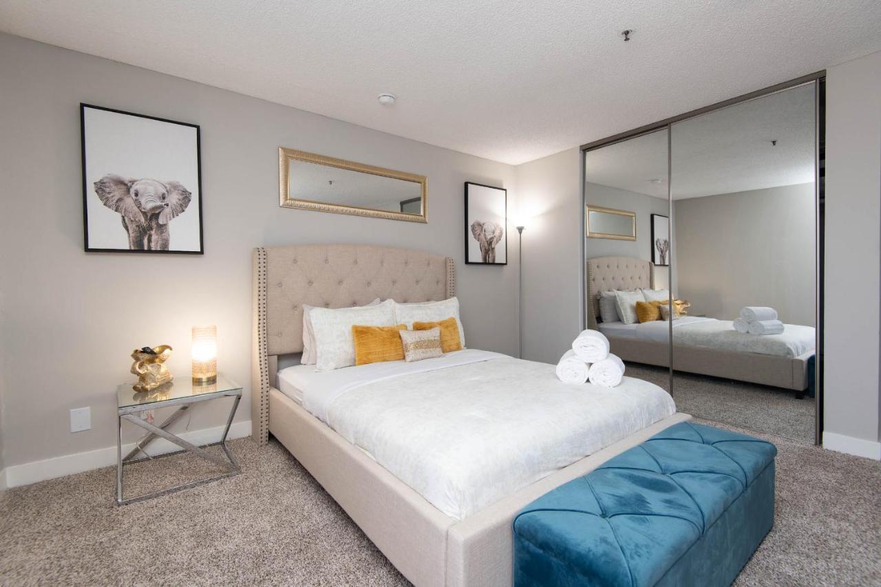 לוס אנג'לס Luxury One Bedroom Apartments Free Parking&Pool מראה חיצוני תמונה